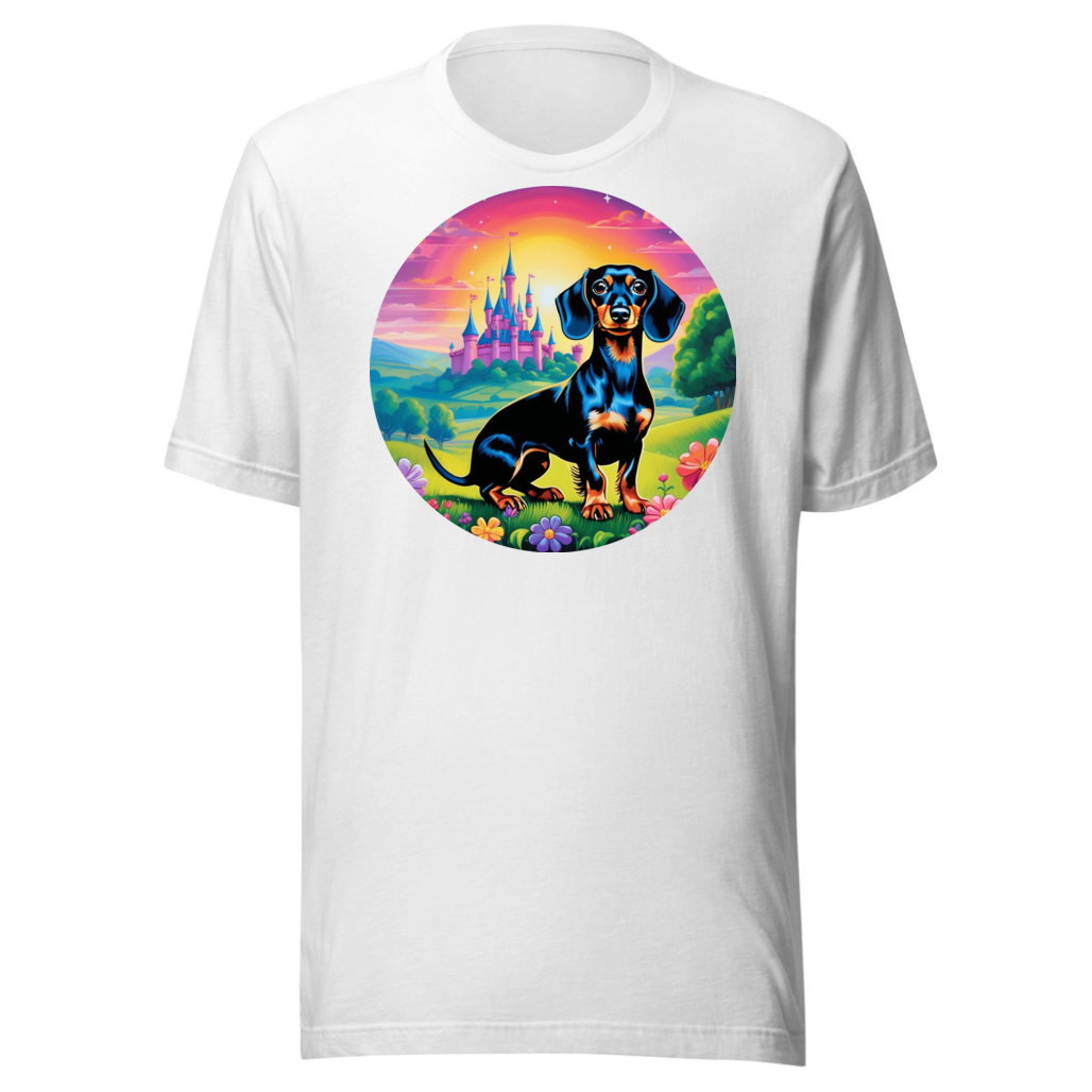 PugMug Custom Black Dachshund T-Shirt