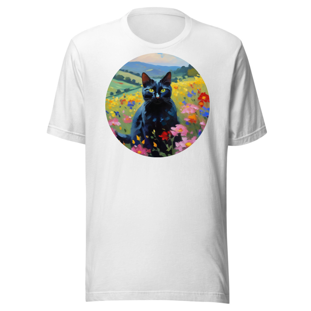 PugMug Custom Black Companion Cat T-Shirt