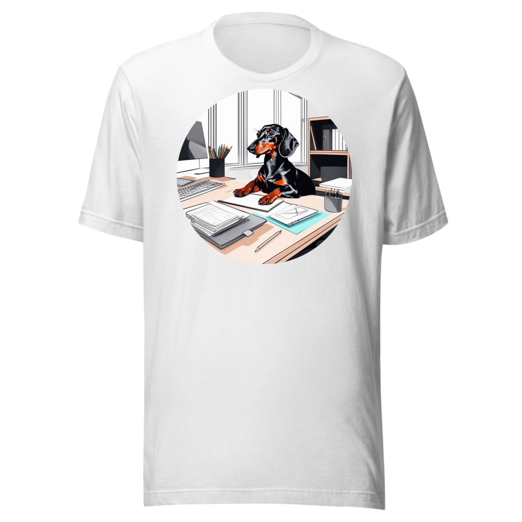 PugMug Custom Black Dachshund T-Shirt