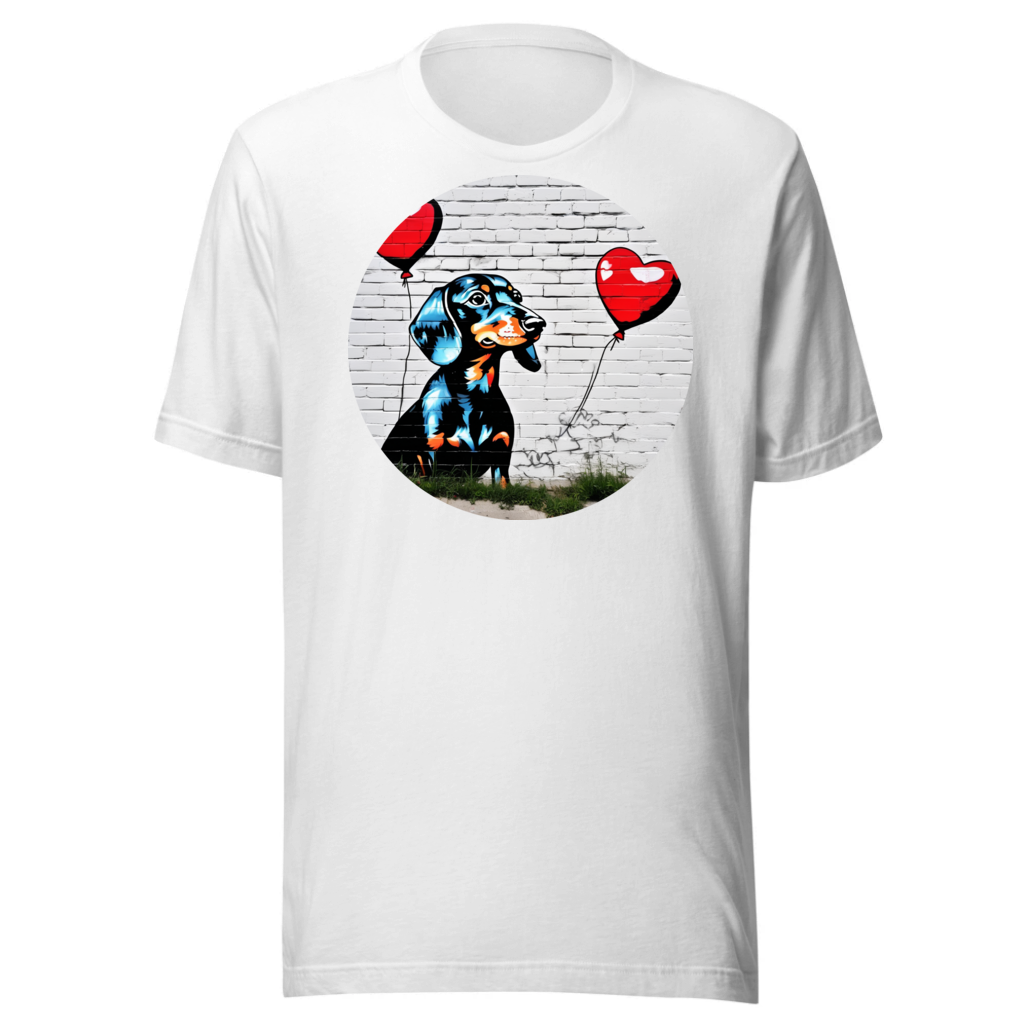 PugMug Custom Black Dachshund T-Shirt