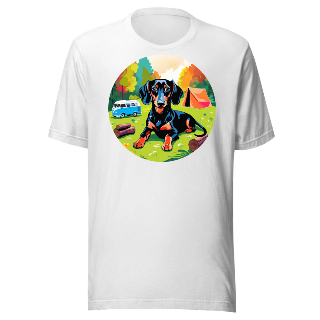 PugMug Custom Black Dachshund T-Shirt