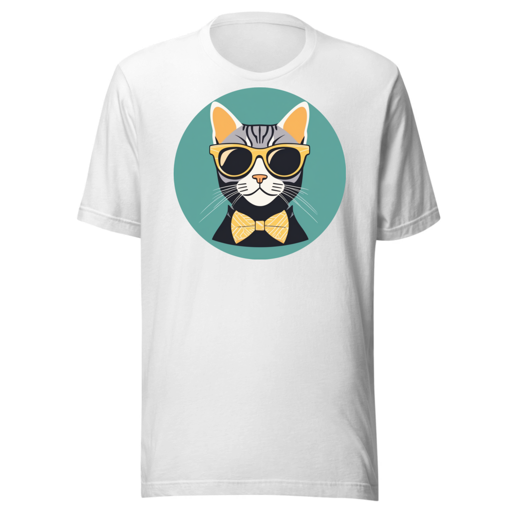 PugMug Custom Tabby American Shorthair Cat T-Shirt