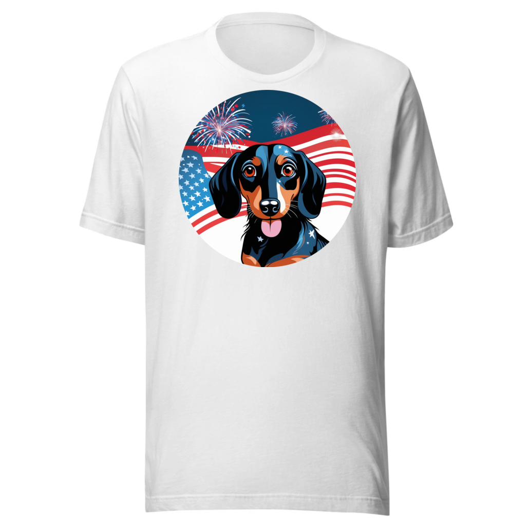 PugMug Custom Black Dachshund T-Shirt
