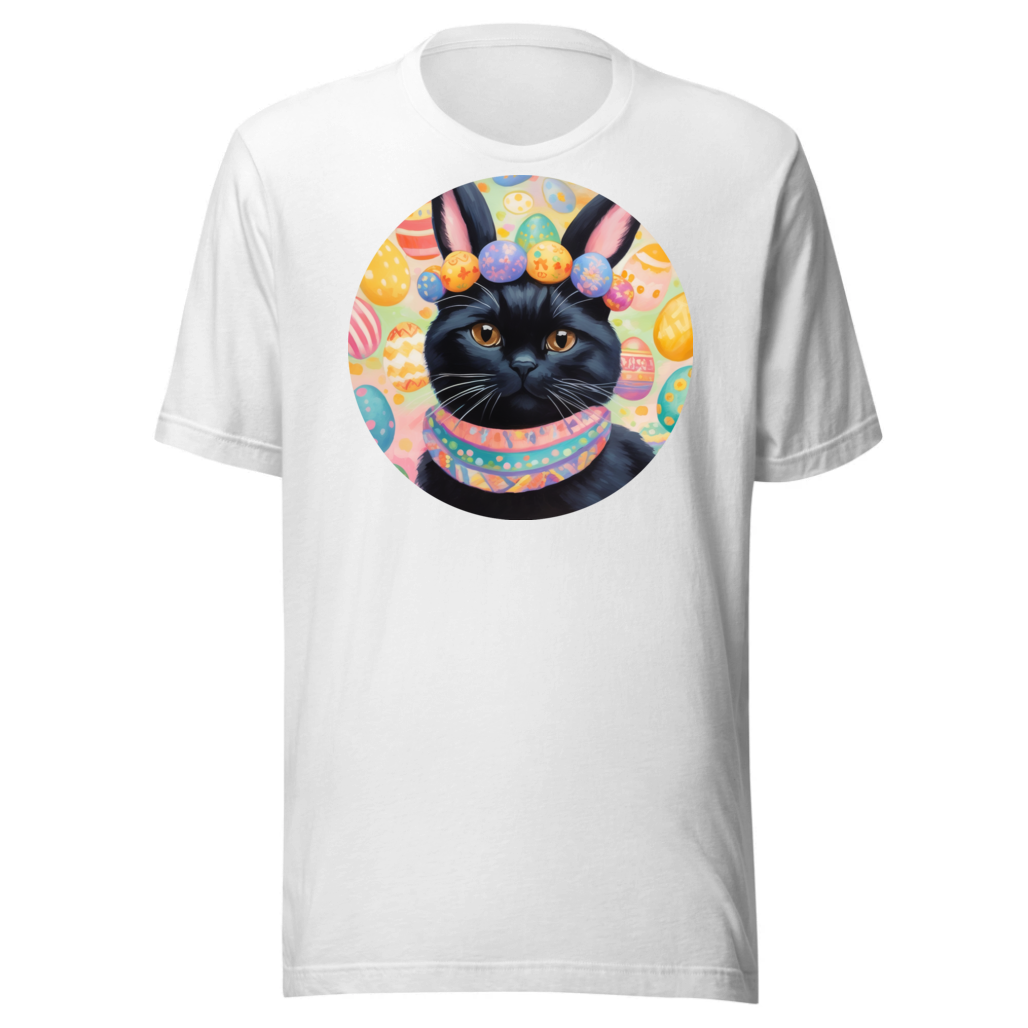 PugMug Custom Black Scottish Fold Cat T-Shirt