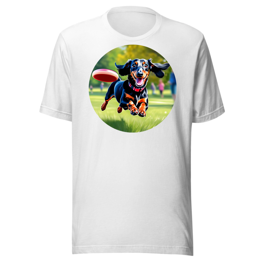 PugMug Custom Black Dachshund T-Shirt