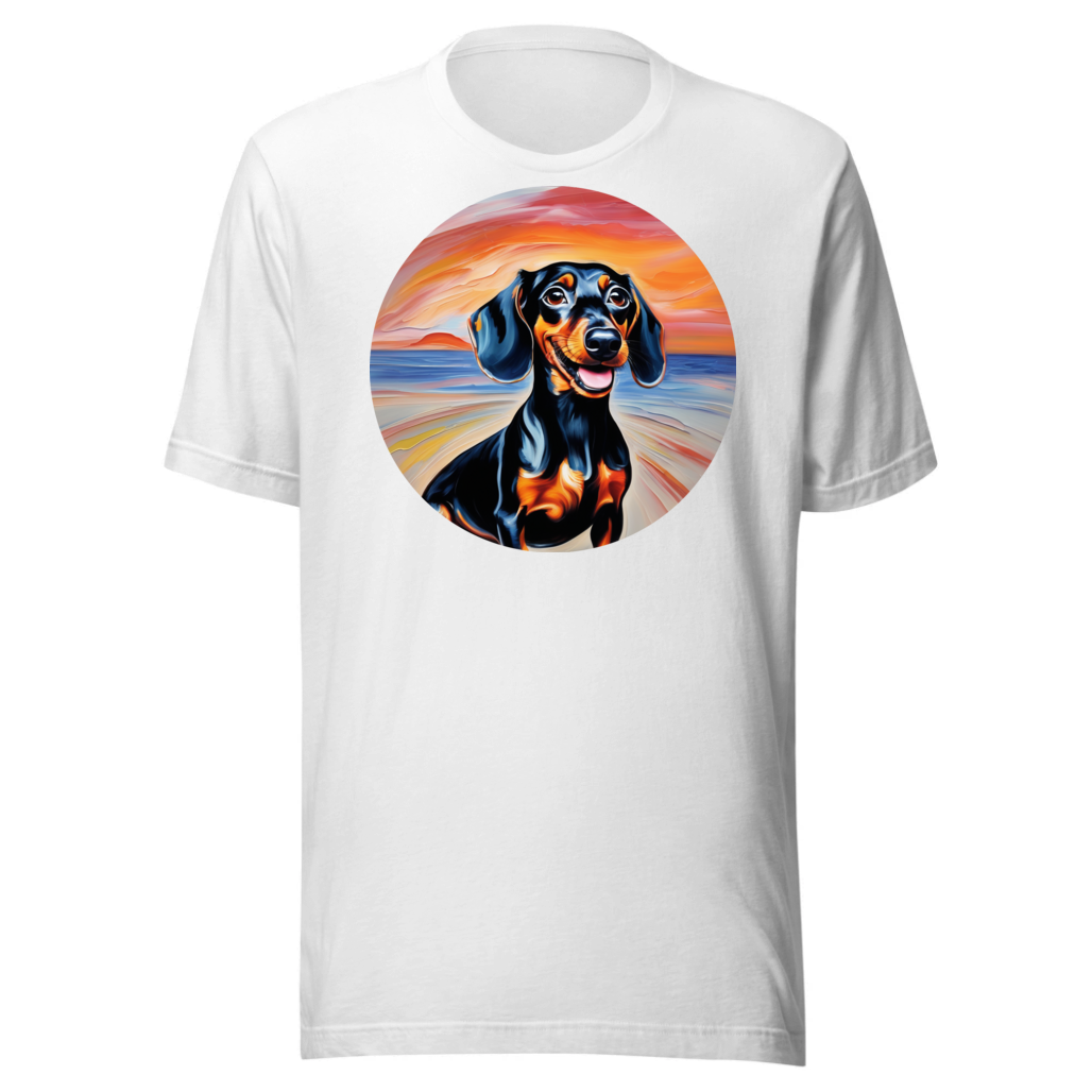 PugMug Custom Black Dachshund T-Shirt
