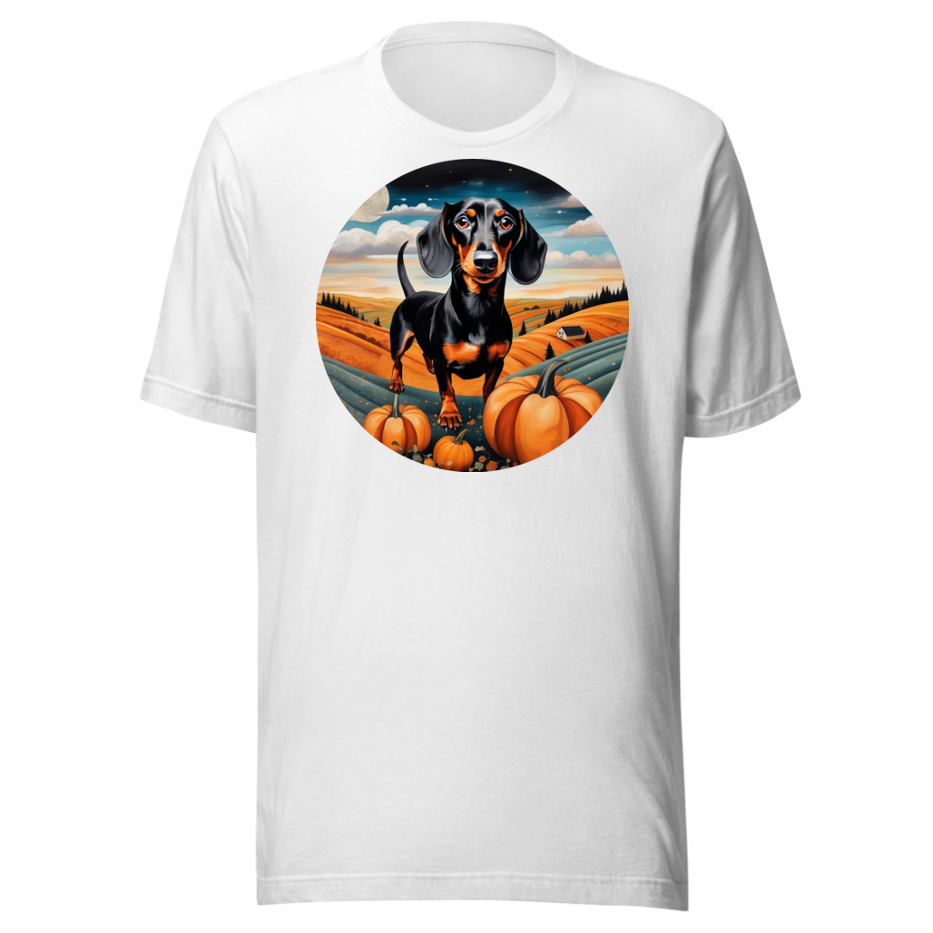 PugMug Custom Black Dachshund T-Shirt