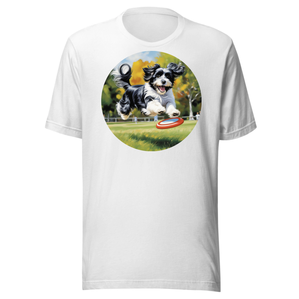 PugMug Custom Black-and-white Havanese Dog T-Shirt