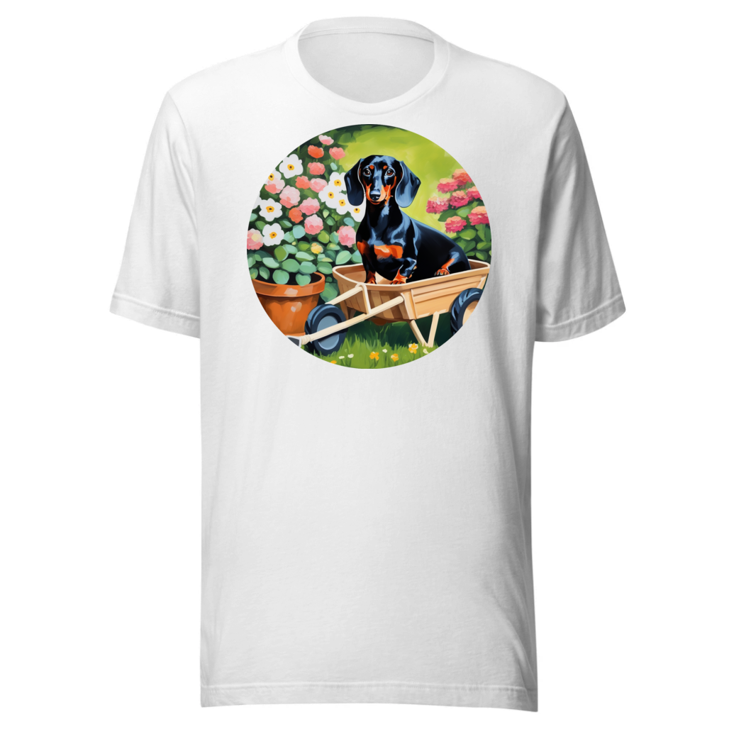 PugMug Custom Black Dachshund T-Shirt
