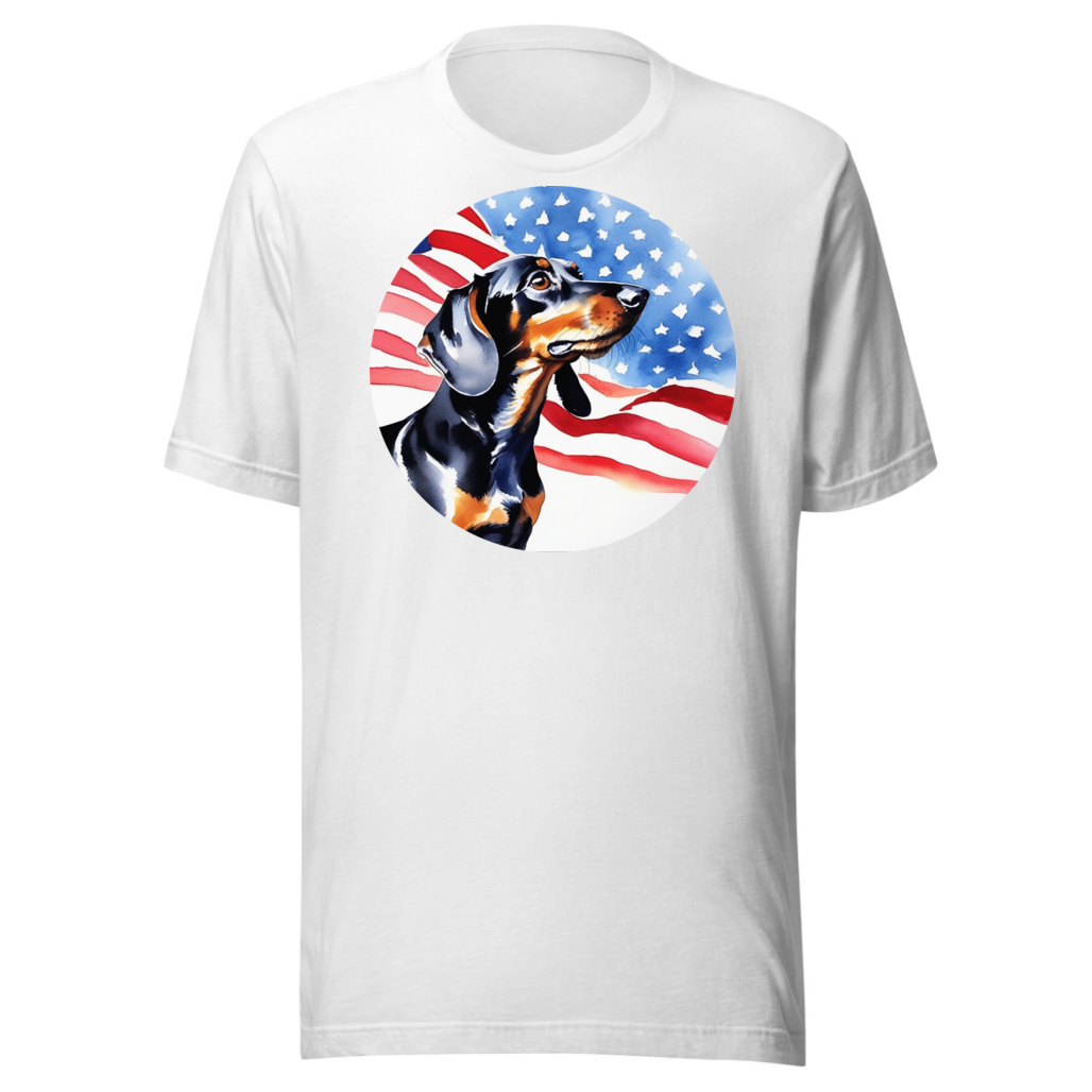 PugMug Custom Black Dachshund T-Shirt