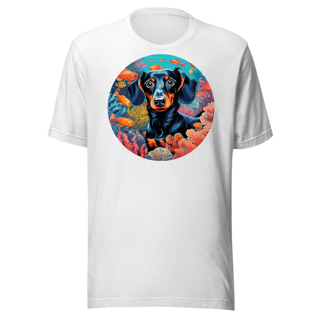 PugMug Custom Black Dachshund T-Shirt
