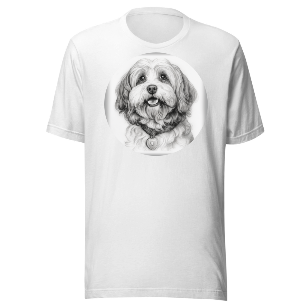 PugMug Custom White Havanese Dog T-Shirt