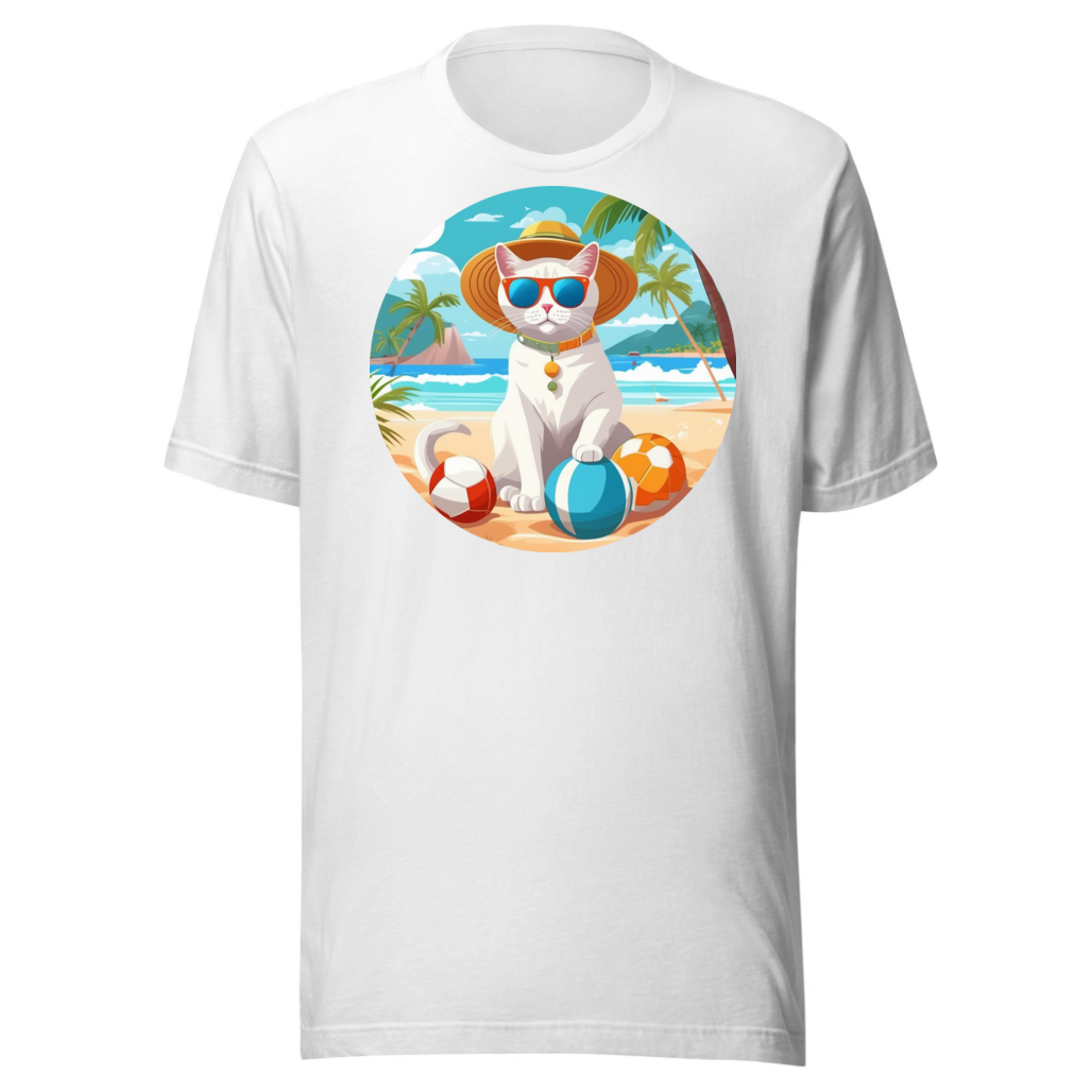 PugMug Custom White Exotic Cat T-Shirt