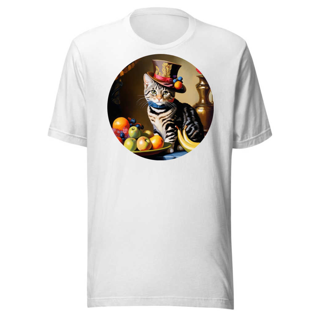 PugMug Custom Tabby American Shorthair Cat T-Shirt