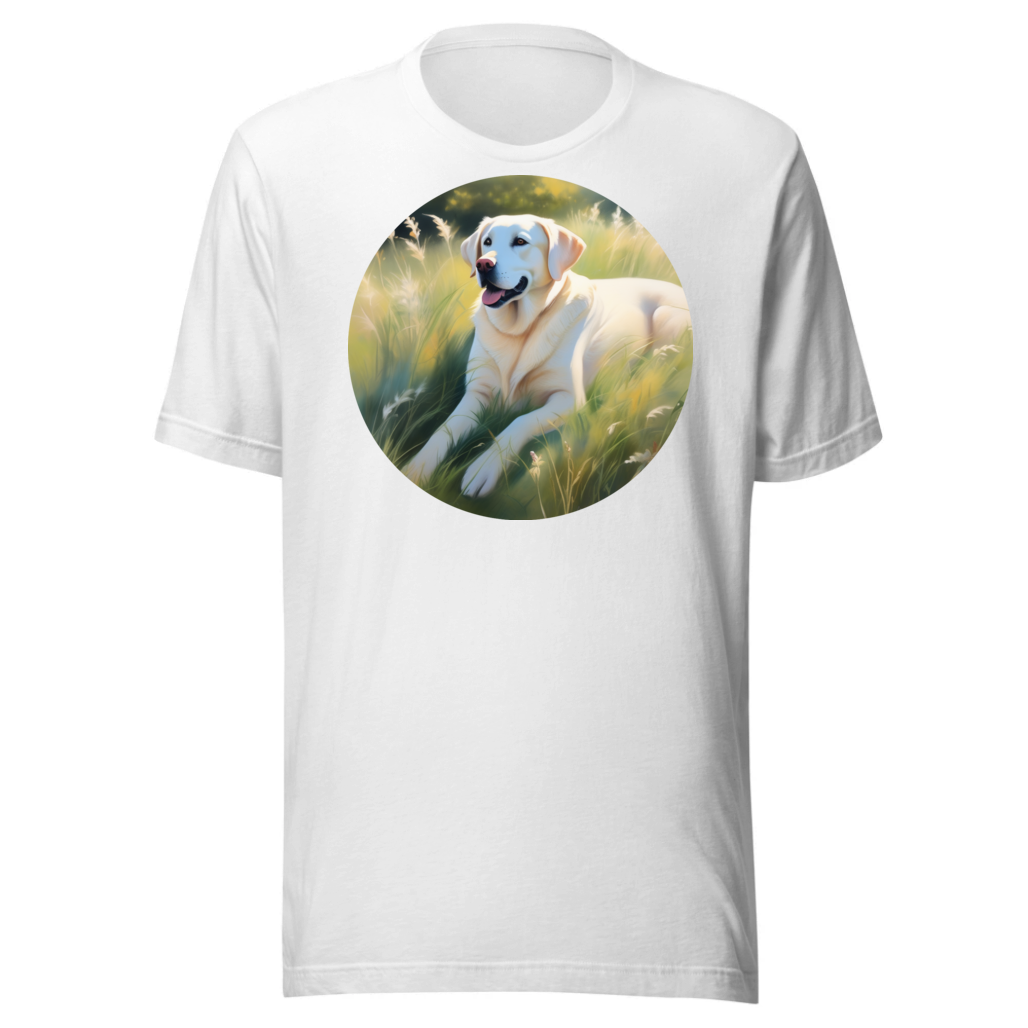 PugMug Custom White Labrador Retriever T-Shirt