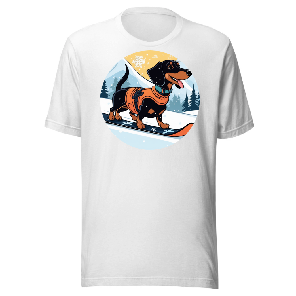 PugMug Custom Black Dachshund T-Shirt