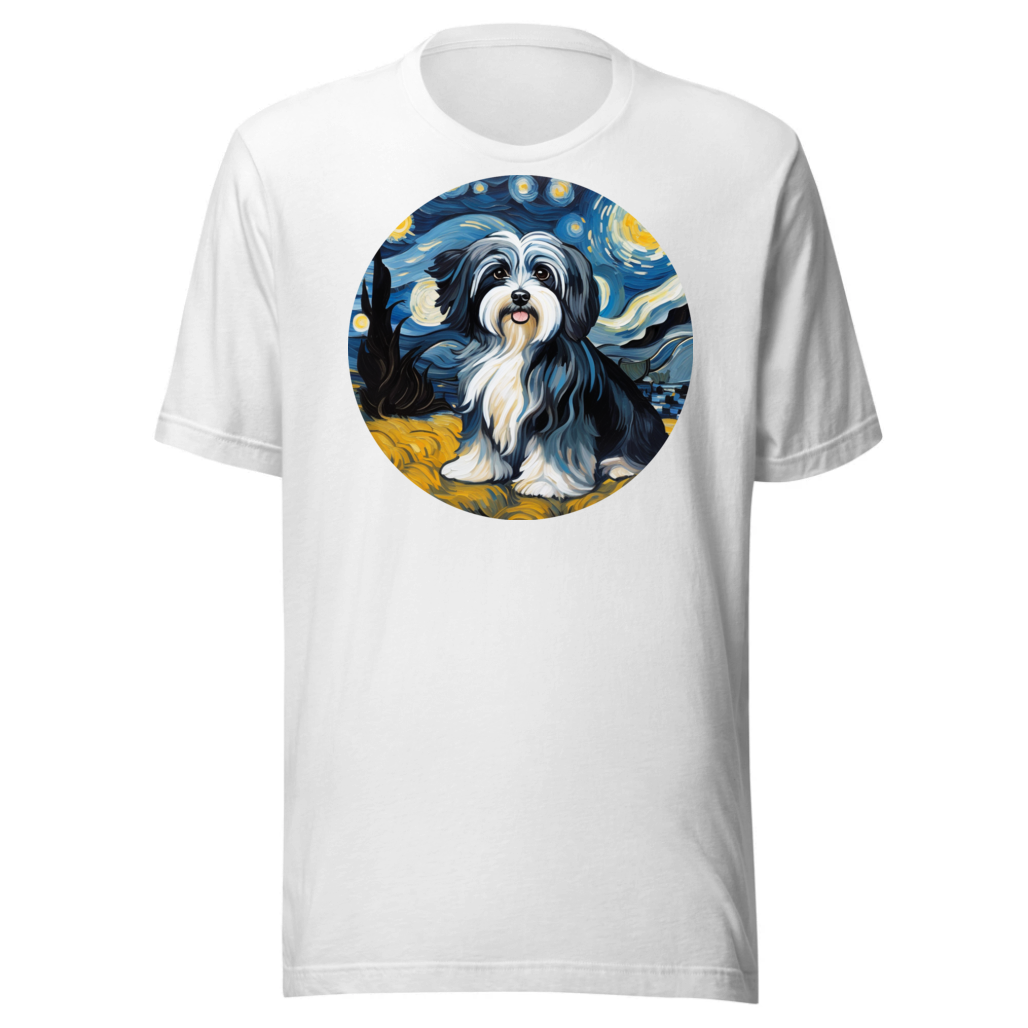 PugMug Custom Black-and-white Havanese Dog T-Shirt