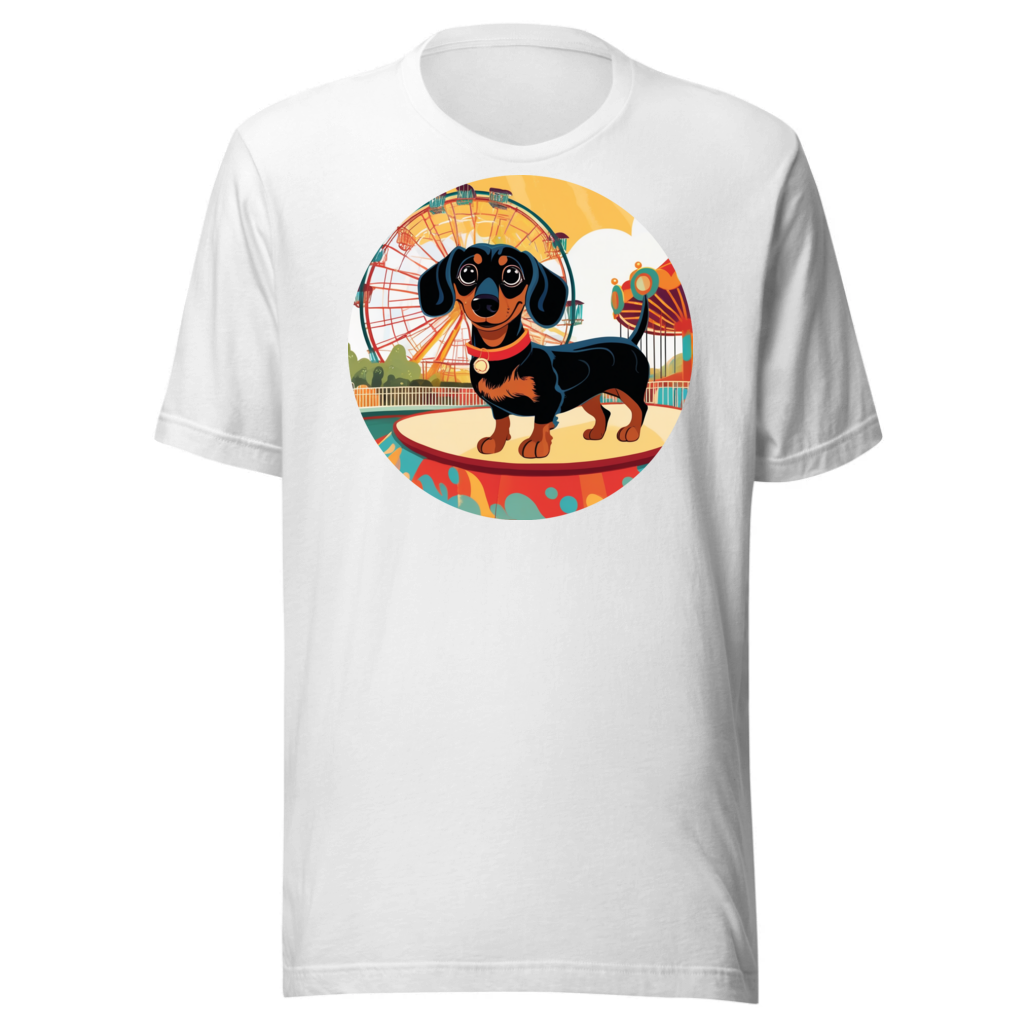PugMug Custom Black Dachshund T-Shirt