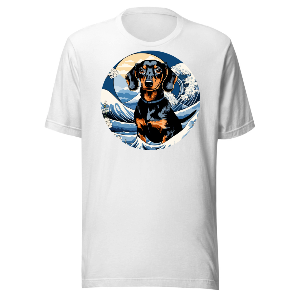 PugMug Custom Black Dachshund T-Shirt
