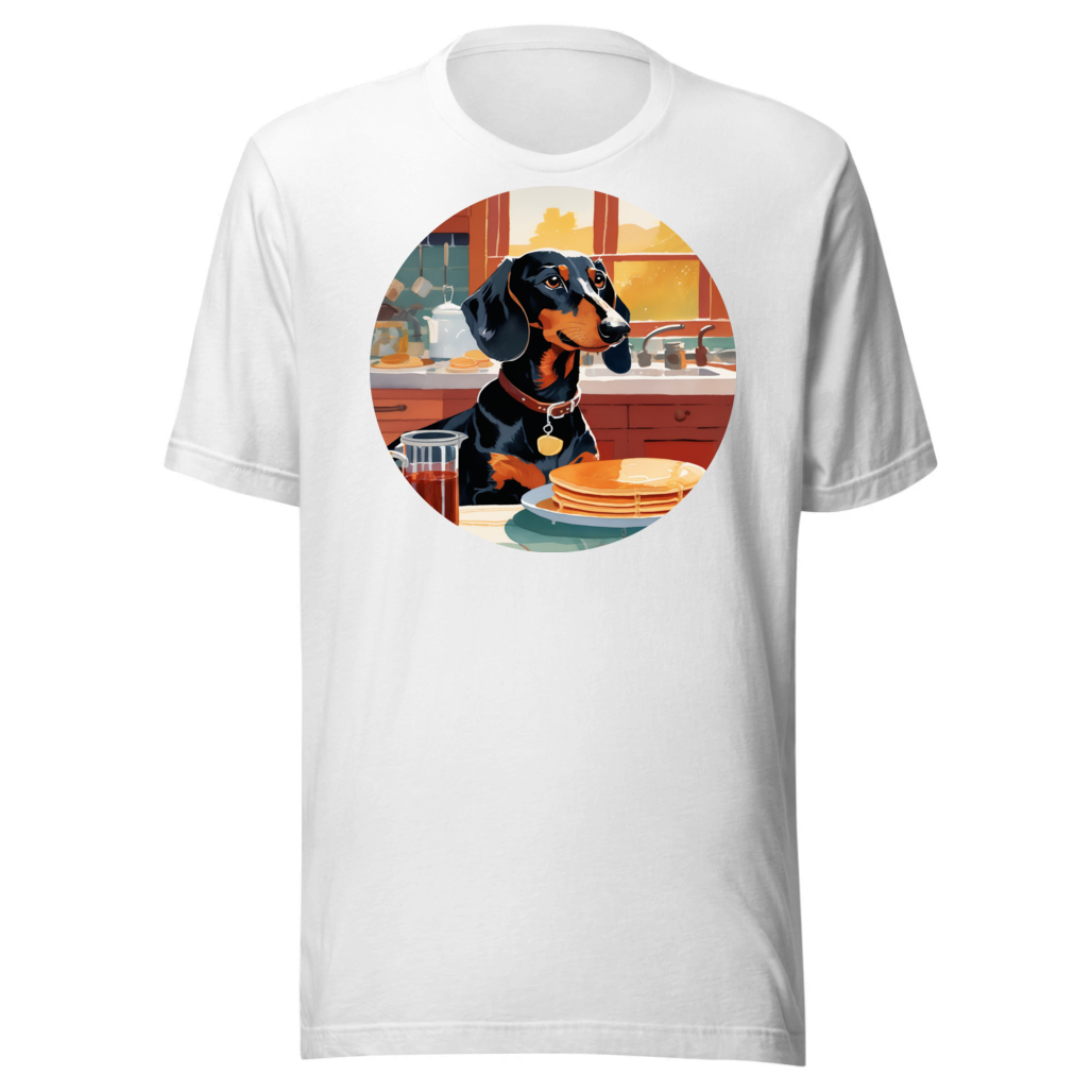 PugMug Custom Black Dachshund T-Shirt