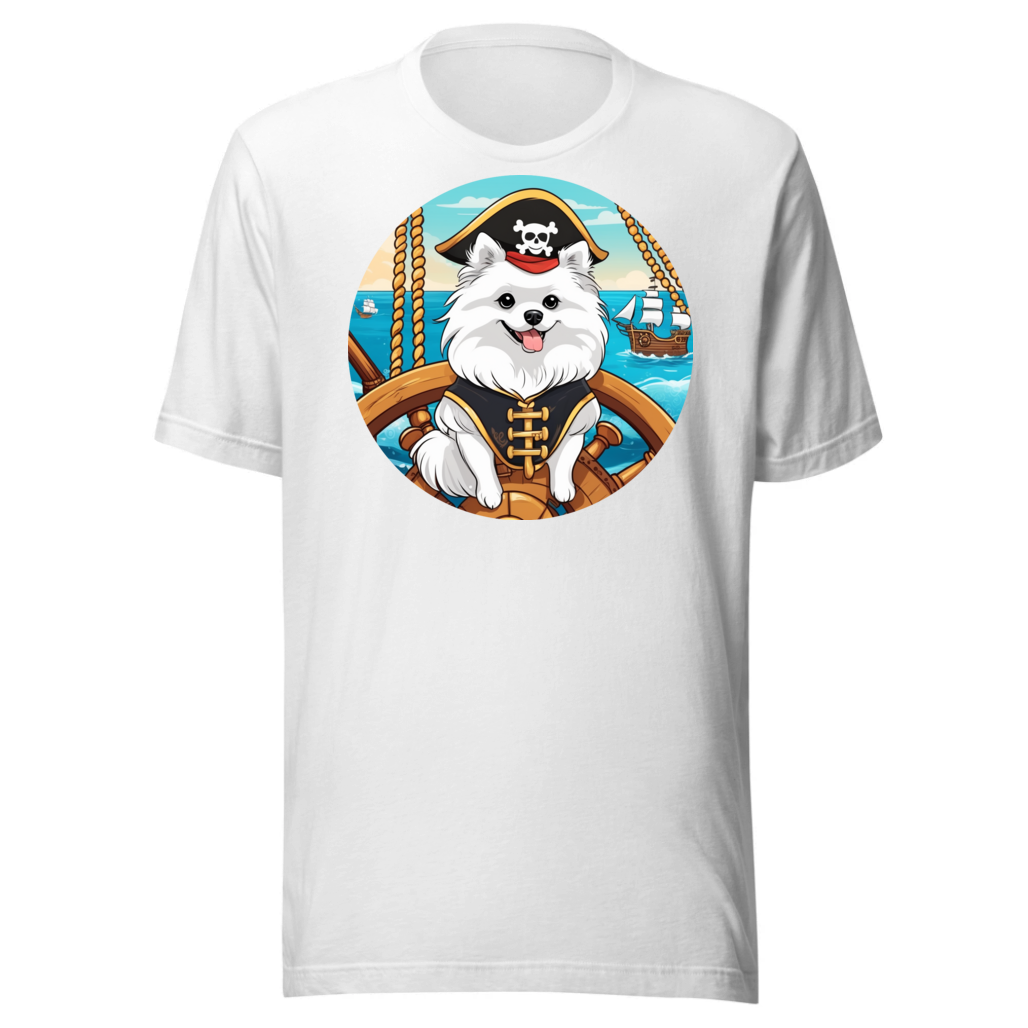 PugMug Custom White Pomeranian T-Shirt