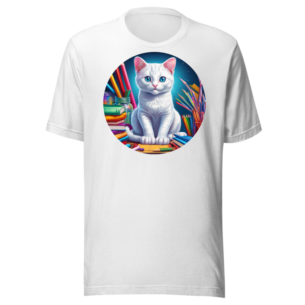 PugMug Custom White Exotic Cat T-Shirt