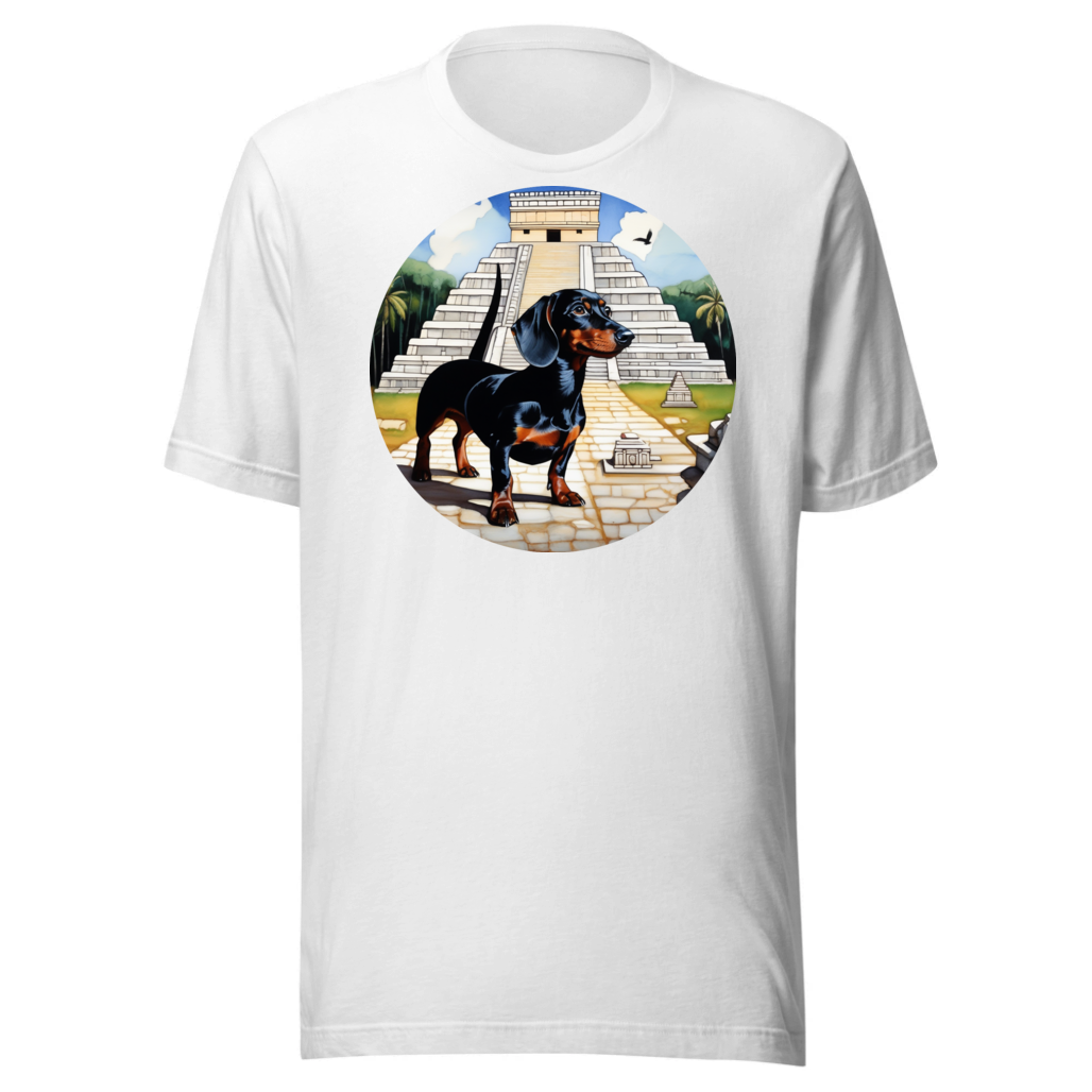 PugMug Custom Black Dachshund T-Shirt