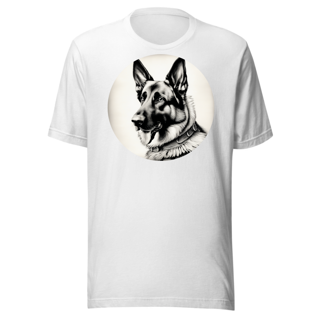 PugMug Custom German Shepherd Dog T-Shirt