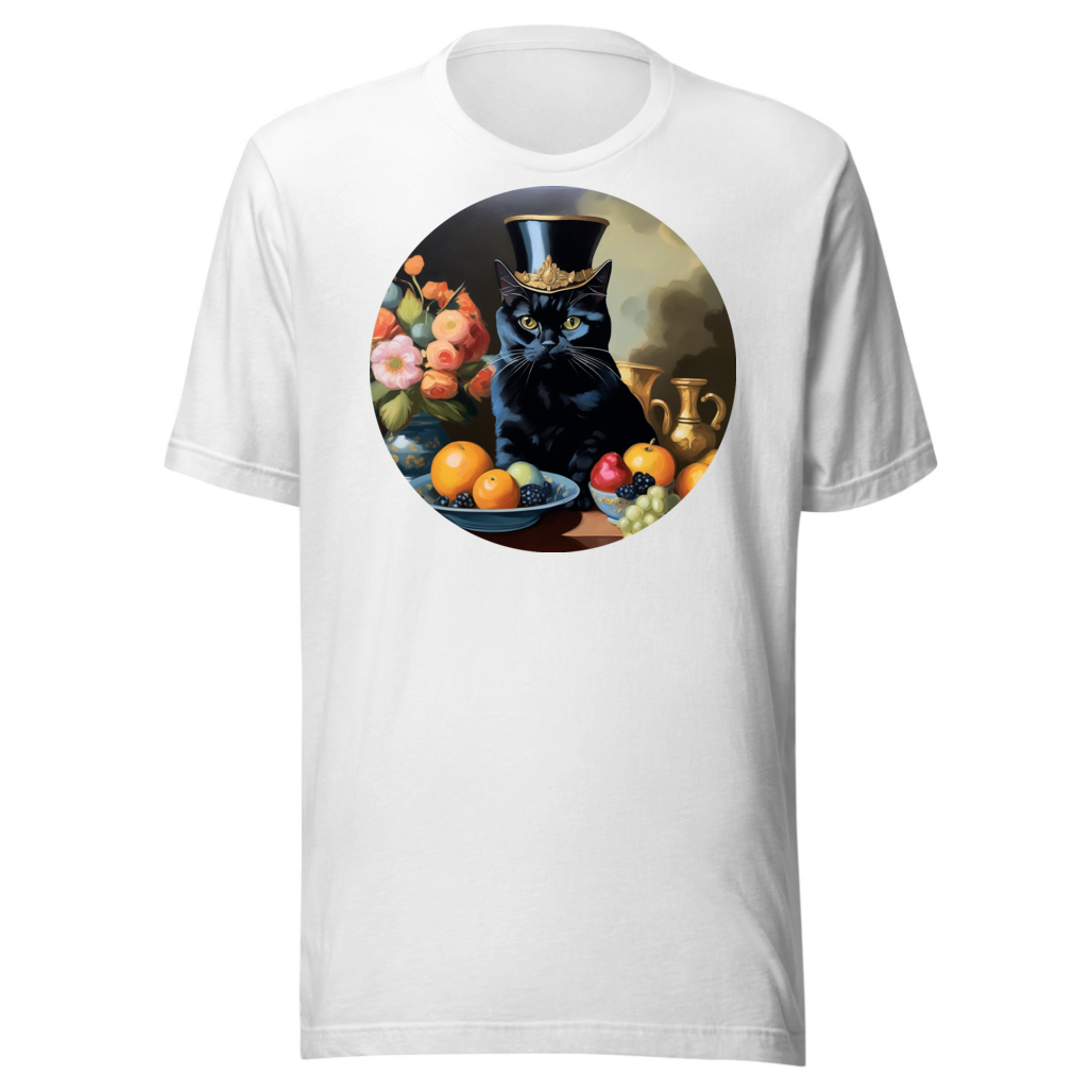 PugMug Custom Black British Shorthair Cat T-Shirt