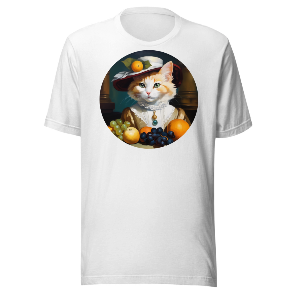 PugMug Custom White Companion Cat T-Shirt