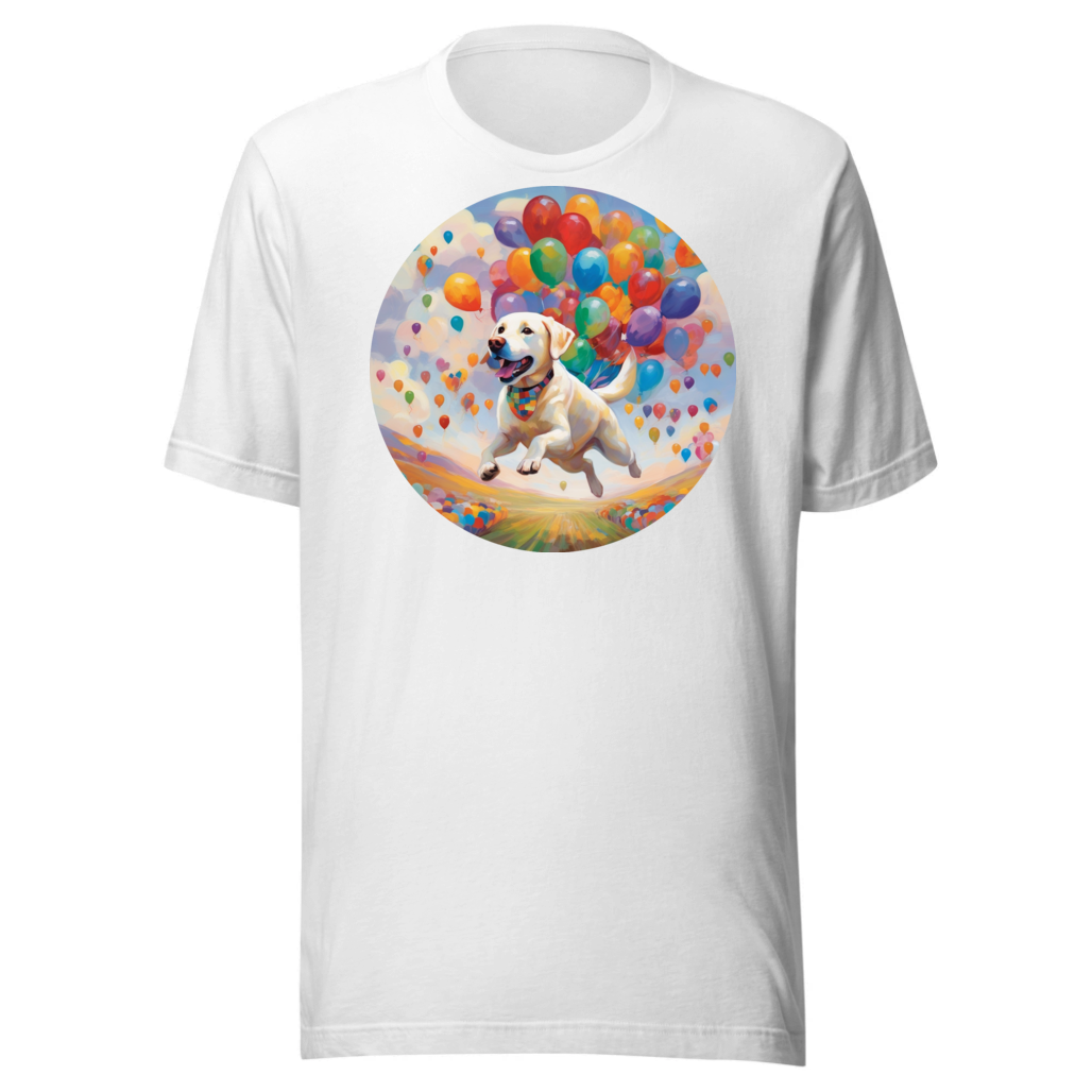 PugMug Custom White Labrador Retriever T-Shirt