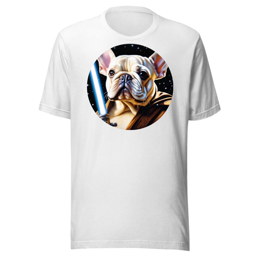 PugMug Custom White French Bulldog T-Shirt