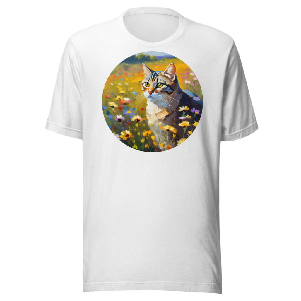 PugMug Custom Tabby American Shorthair Cat T-Shirt