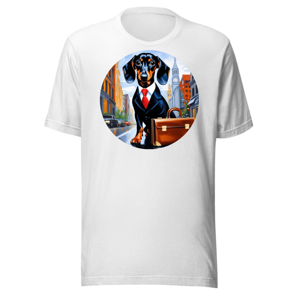 PugMug Custom Black Dachshund T-Shirt