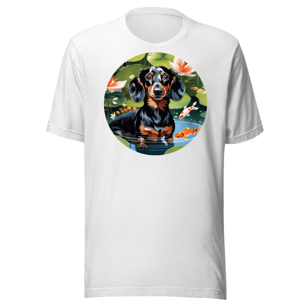 PugMug Custom Black Dachshund T-Shirt