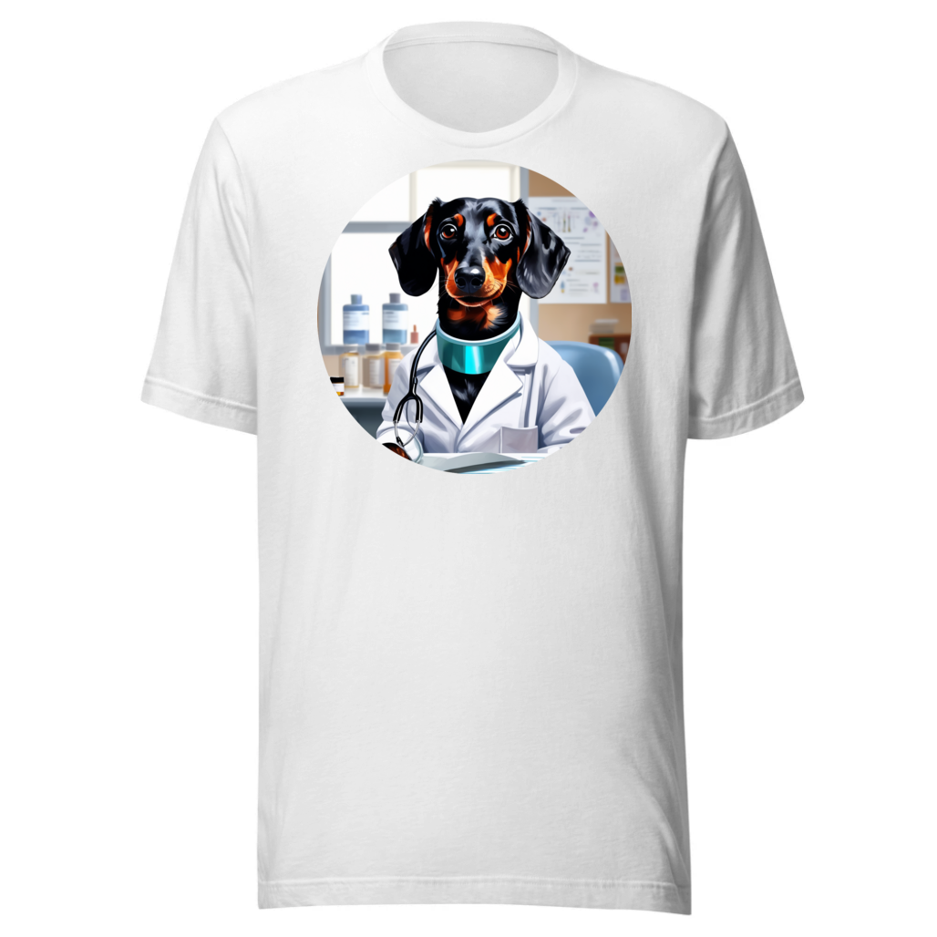 PugMug Custom Black Dachshund T-Shirt