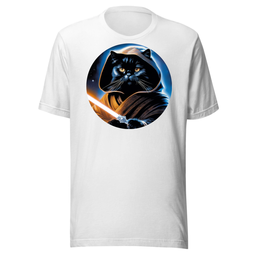 PugMug Custom Black Persian Cat T-Shirt