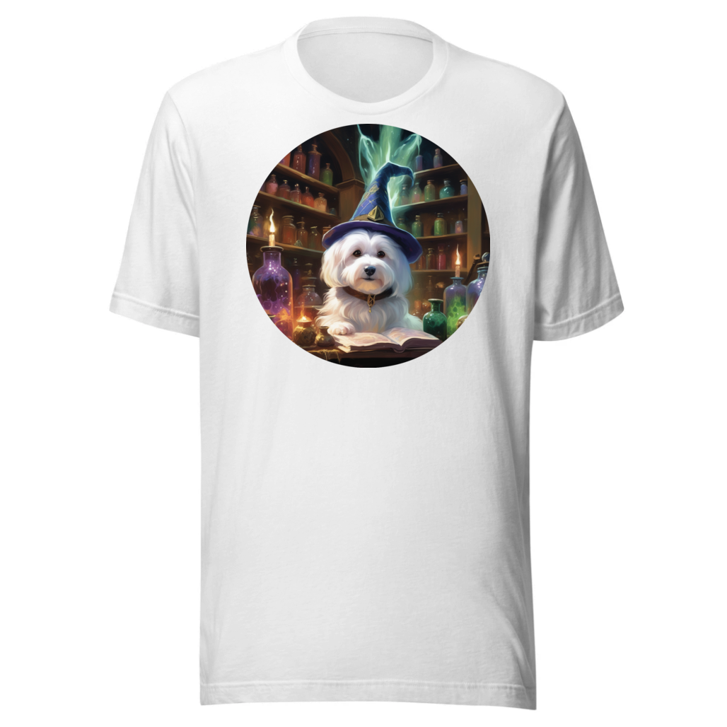 PugMug Custom White Havanese Dog T-Shirt