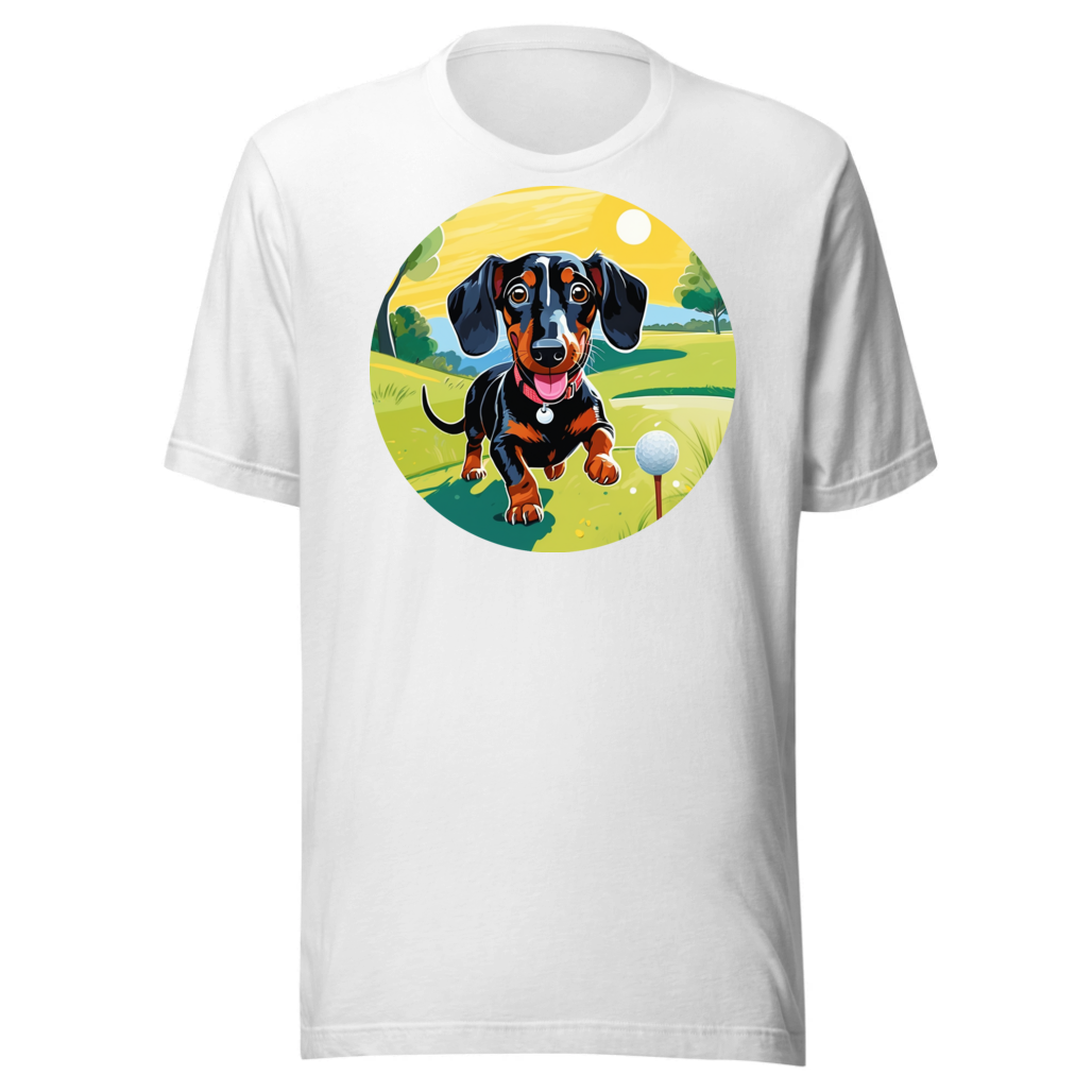 PugMug Custom Black Dachshund T-Shirt