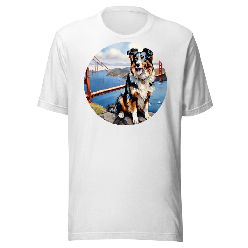 PugMug Custom Australian Shepherd Dog T-Shirt