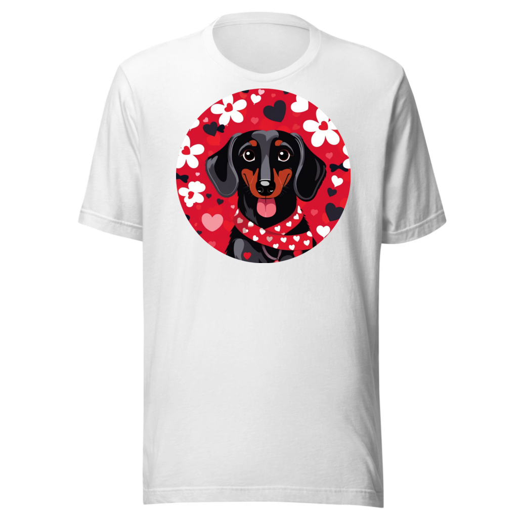 PugMug Custom Black Dachshund T-Shirt