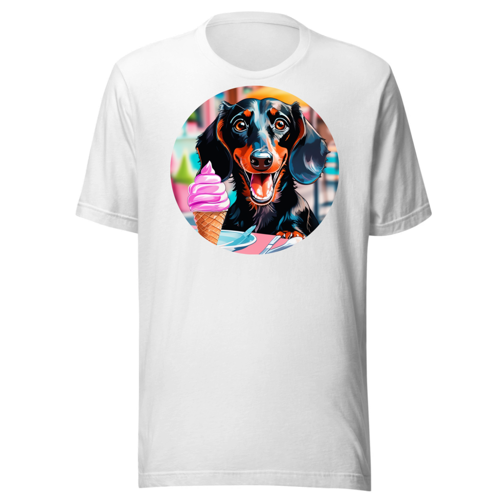 PugMug Custom Black Dachshund T-Shirt