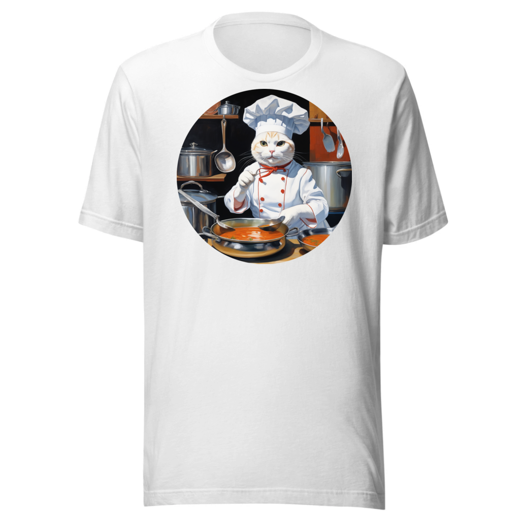 PugMug Custom White Companion Cat T-Shirt