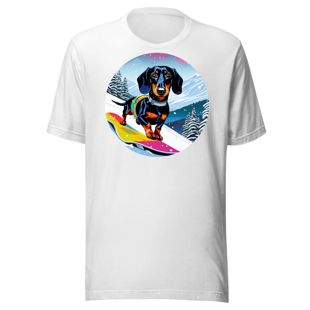 PugMug Custom Black Dachshund T-Shirt