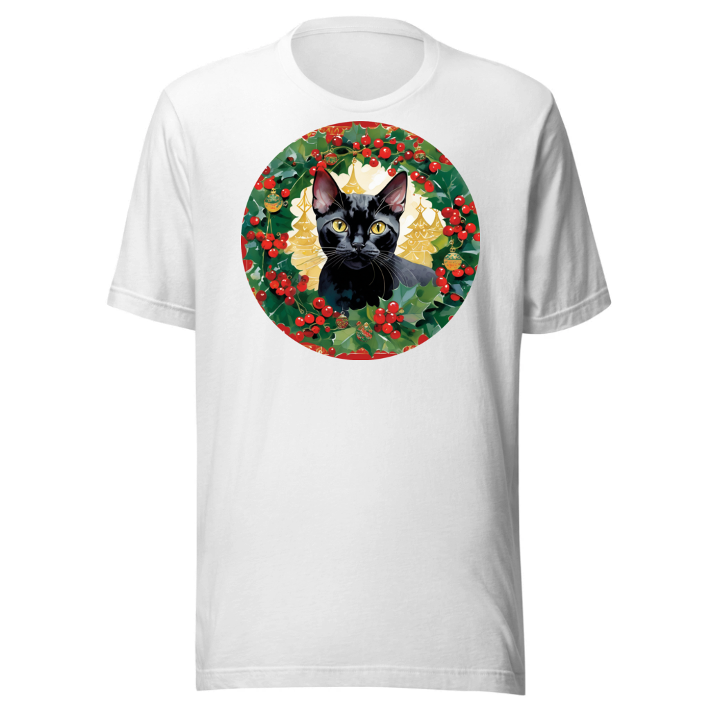 PugMug Custom Black Devon Rex Cat T-Shirt