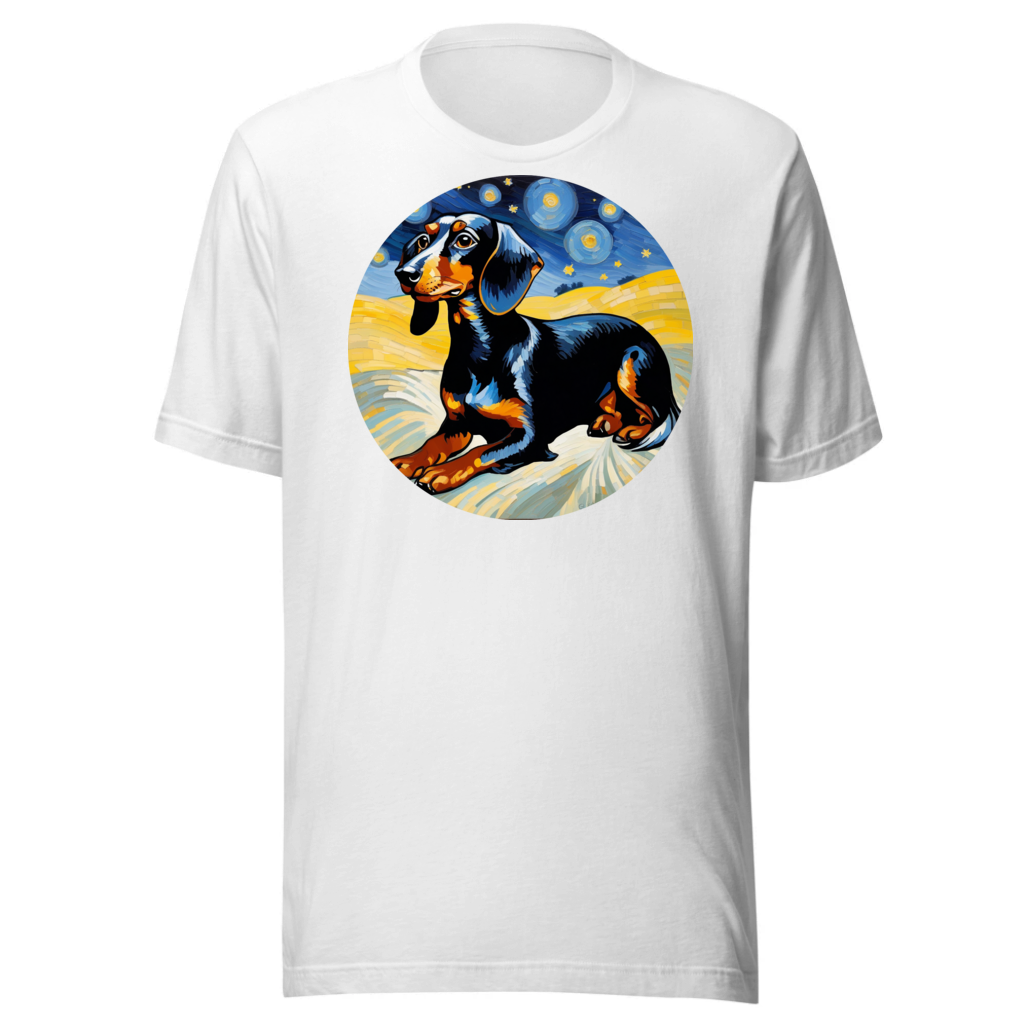 PugMug Custom Black Dachshund T-Shirt