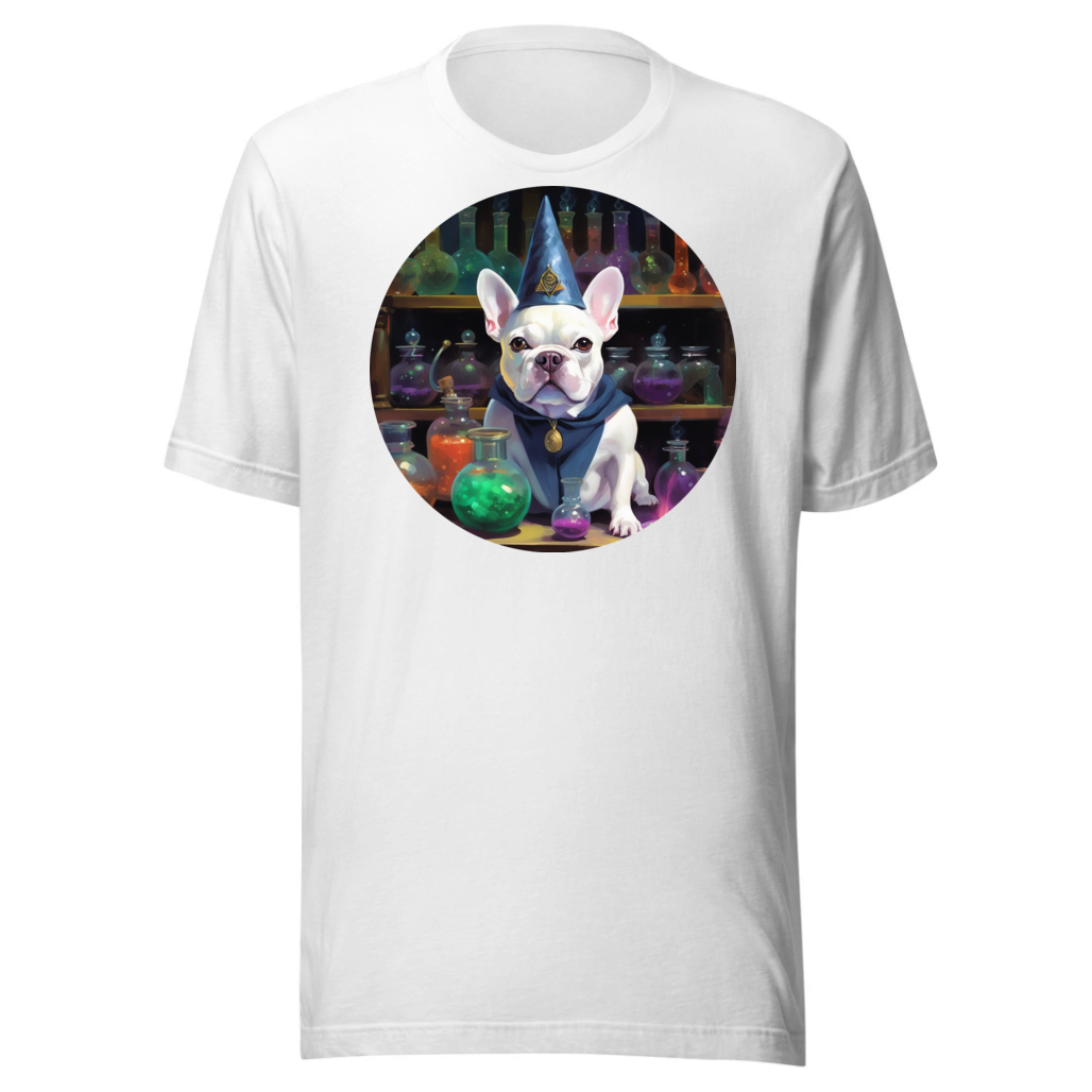 PugMug Custom White French Bulldog T-Shirt