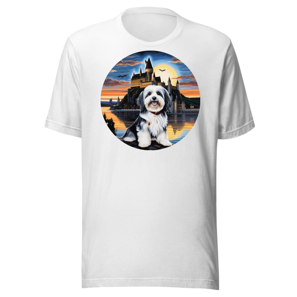 PugMug Custom Black-and-white Havanese Dog T-Shirt