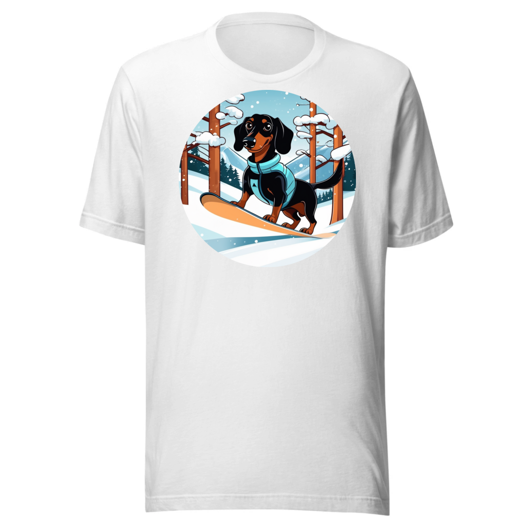 PugMug Custom Black Dachshund T-Shirt