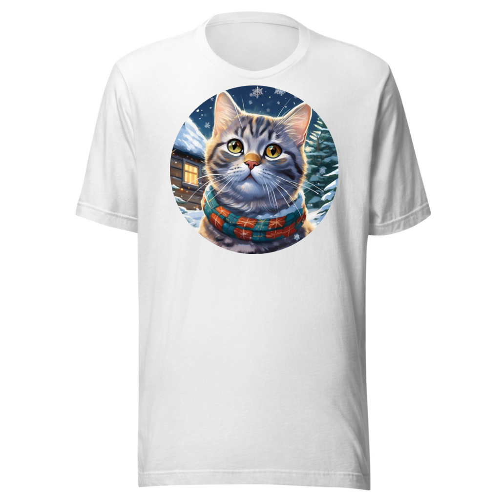 PugMug Custom Tabby British Shorthair Cat T-Shirt